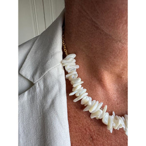 COLLIER BORA BORA - 1 - Nacre chips
