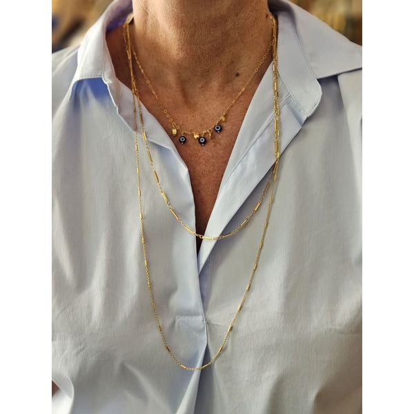 COLLIER MYKONOS porte bonheur