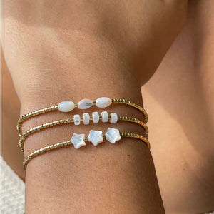 Bracelet Nacre Blanche