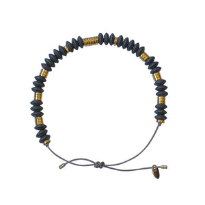 Bracelet Naomie Hématite